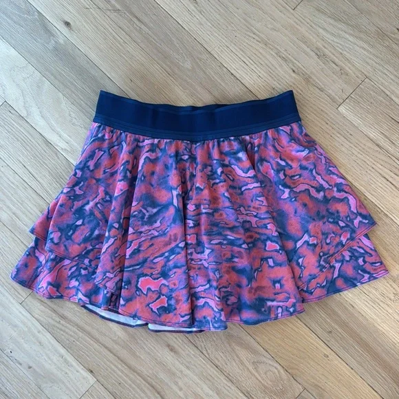 likeNEW Lululemon Court Rival High Rise Skirt
Chroma Clash Multi/Mineral Blue 10 - Picture 4 of 8